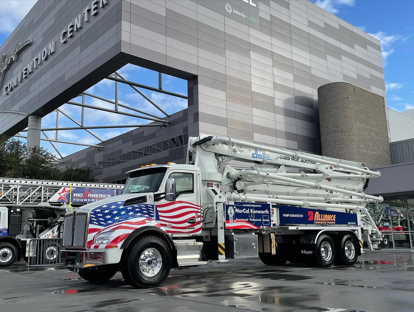 World of Concrete Auction Breaks Records with Alliance Concrete Pump