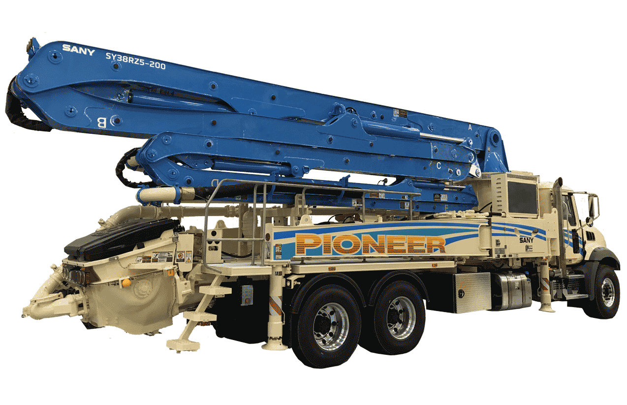 Sany Truck Mounted Boom Pumps